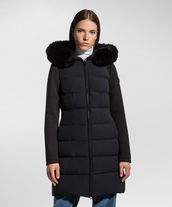 Long down jacket in double fabric - Peuterey