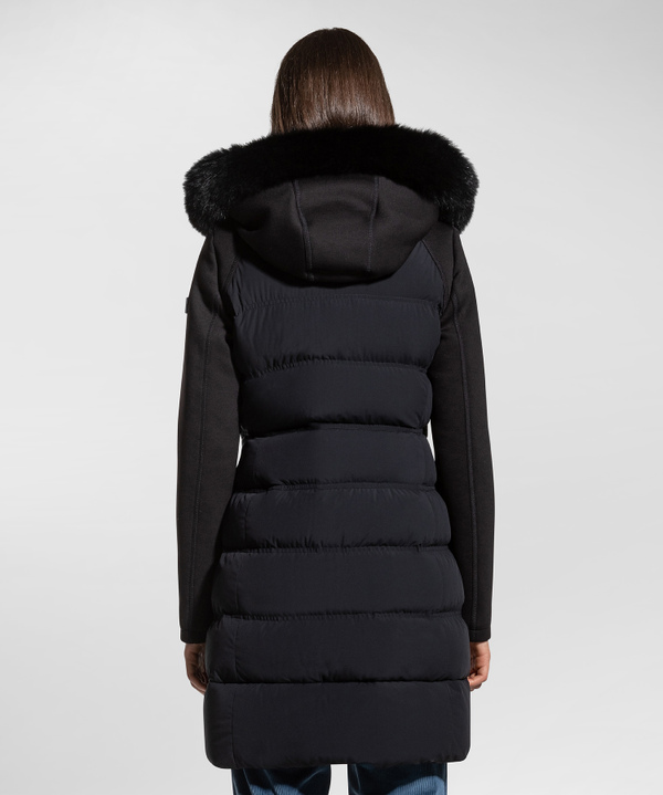 Long down jacket in double fabric - Peuterey
