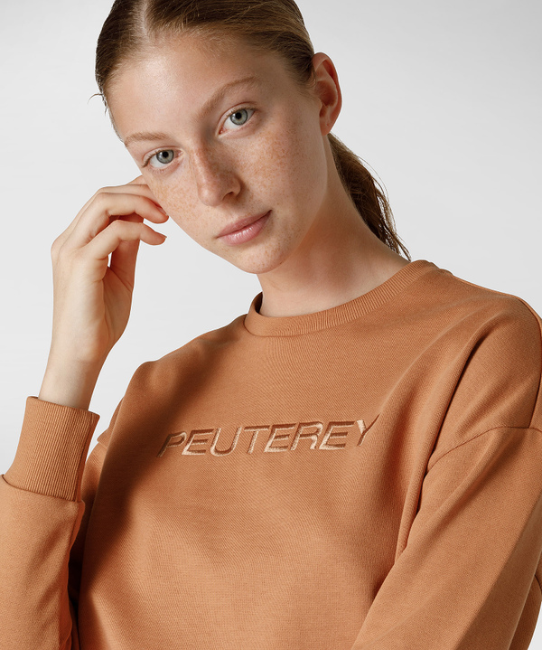 Women's sweatshirt with lettering on its front - Peuterey