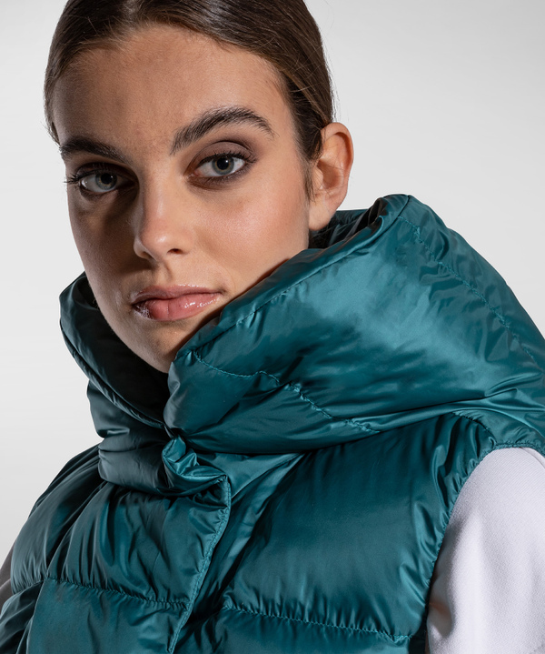 Down vest in GRS certified fabric - Peuterey