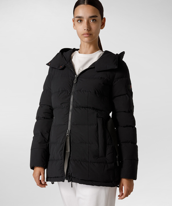 Stretch and comfortable down jacket with belt - Peuterey