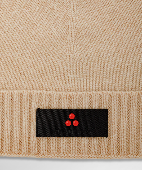 Wool blend tricot hat - Peuterey
