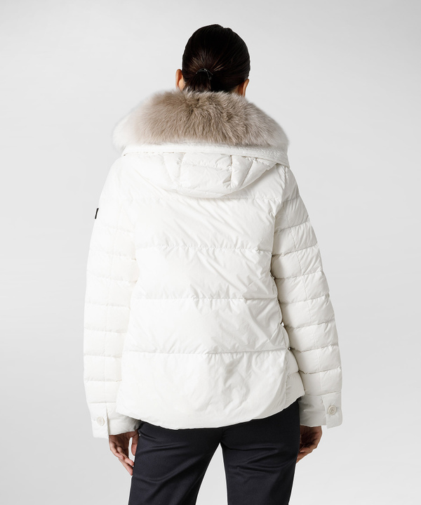Down jacket with wide crater collar - Peuterey