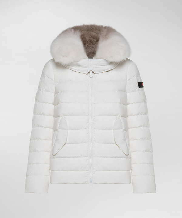 Down jacket with wide crater collar - Peuterey