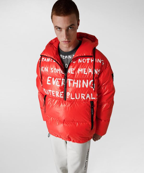 Oversized down jacket with regenerated nylon and recycled down - Peuterey