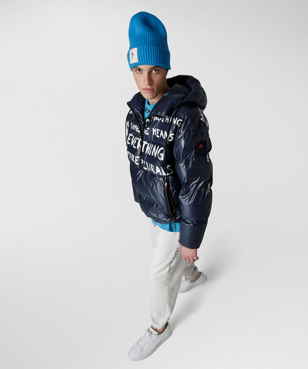 Oversized down jacket with regenerated nylon and recycled down - Peuterey