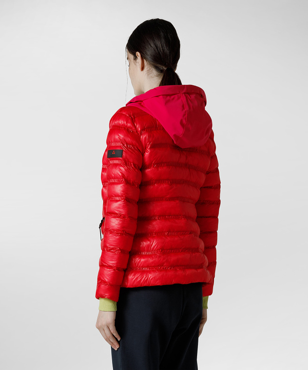 Slim fit dual fabric down jacket - Peuterey