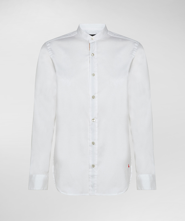 Stretch cotton poplin shirt - Peuterey
