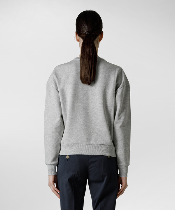 Sweatshirt with metal-effect print - Peuterey