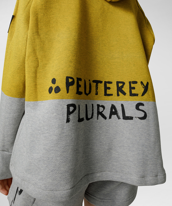 Colour block sweatshirt made with GOTS certified yarn - Peuterey