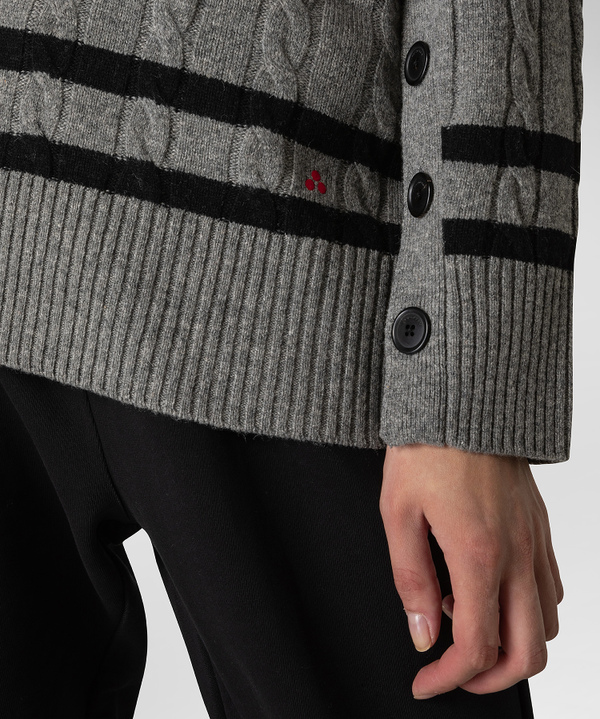 Carded merino wool jumper - Peuterey