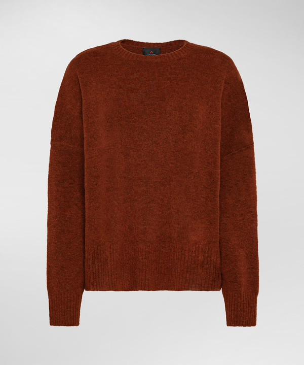 Alpaca stretch blend knitted sweater - Peuterey