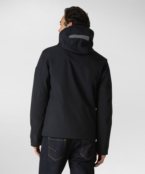 Smooth, triple-layer fabric bomber jacket - Peuterey