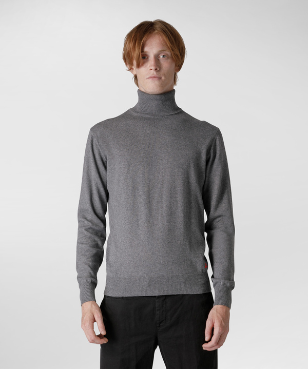 Pull in cotton and wool tricot - Peuterey