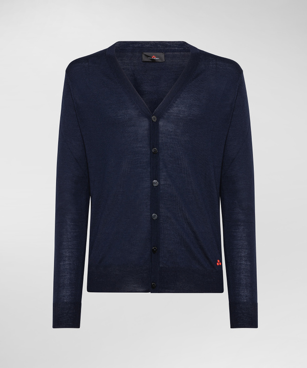 Extra fine pure wool cardigan - Peuterey