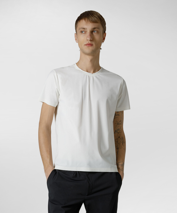 Ultra-lightweight, stretch, technical nylon t-shirt - Peuterey