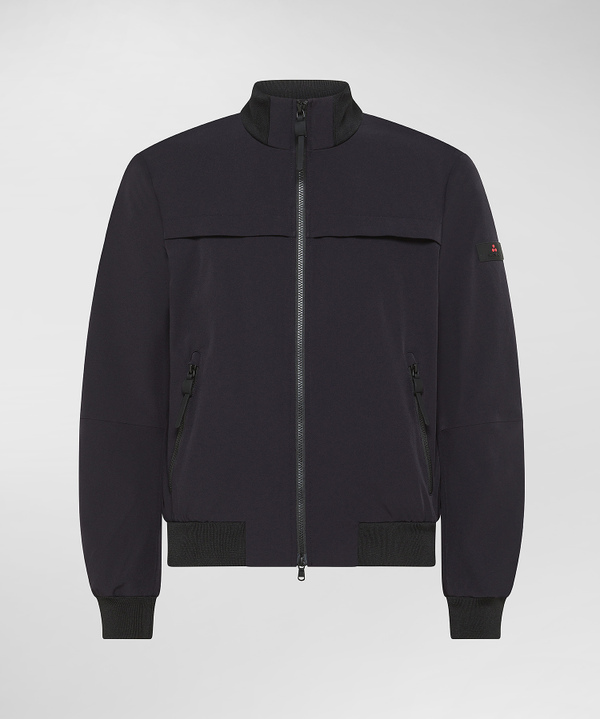Smooth bomber jacket in stretch fabric - Peuterey