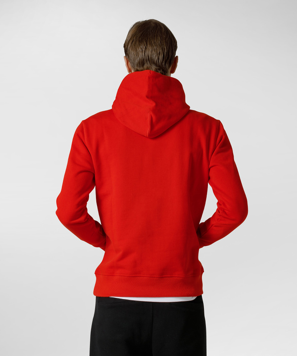 Hooded sweatshirt with front lettering - Peuterey
