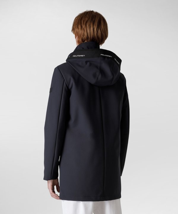 Minimal and technical three-layer trench coat - Peuterey