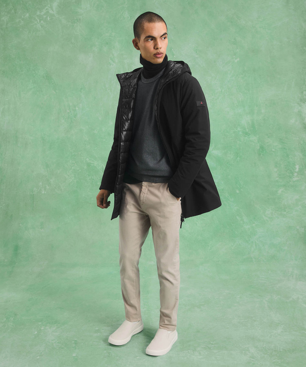 Minimal, sophisticated, smooth trench coat in Primaloft - Peuterey