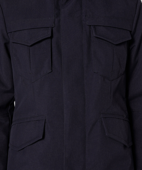 Field Jacket aus Cordura-Nylon mit Flamm-/Melange-Effekt - Peuterey