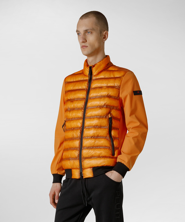 Dual-fabric bomber jacket - Peuterey