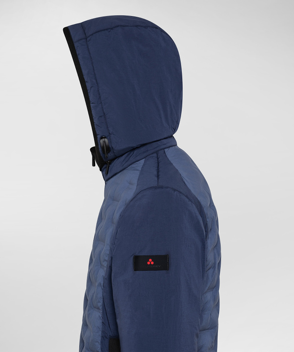 Dual-fabric bomber jacket with Primaloft padding - Peuterey