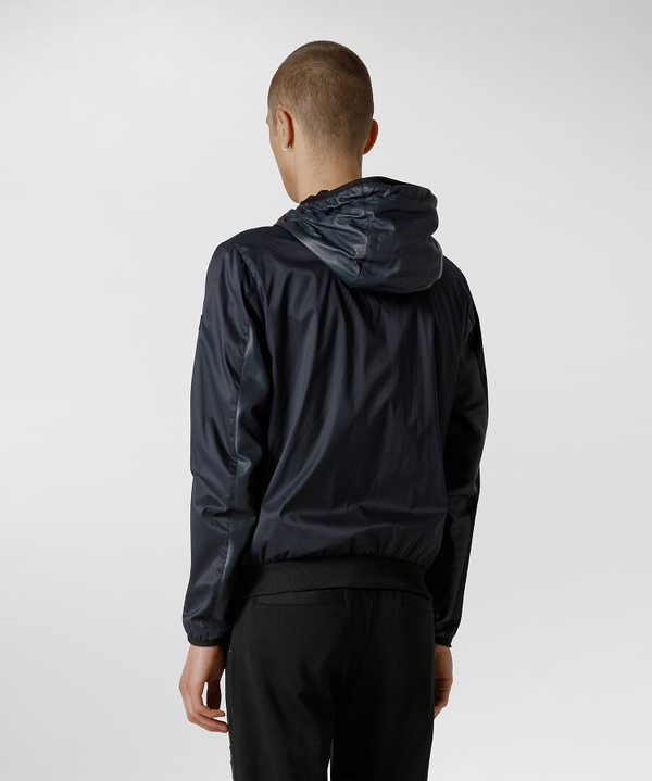 Smooth, dual material bomber jacket - Peuterey