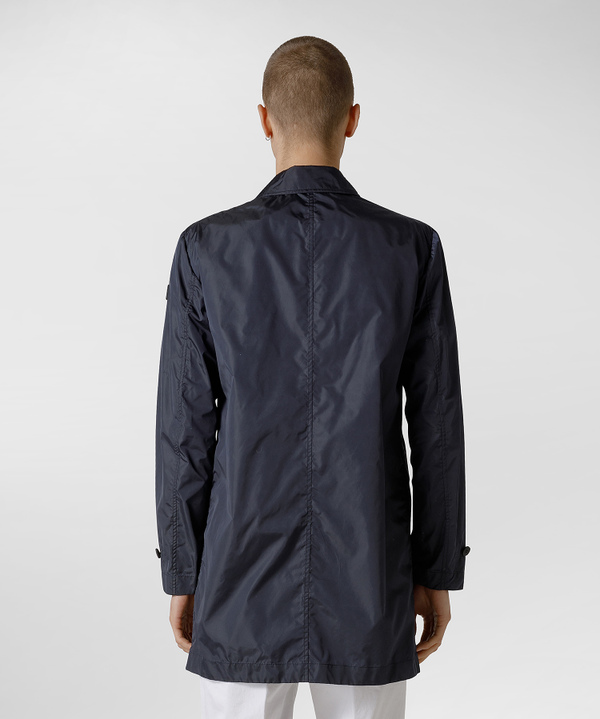 Trench coat in laminated, three-layered fabric - Peuterey