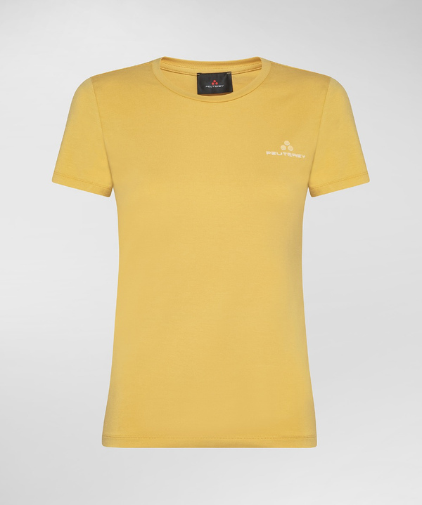 T-shirt con logo in tono colore - Peuterey