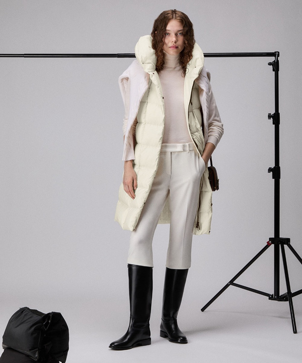 Long hooded vest - Peuterey