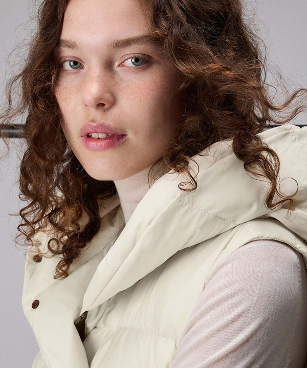 Long hooded vest - Peuterey