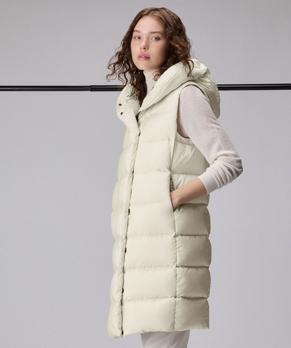 Long hooded vest - Peuterey