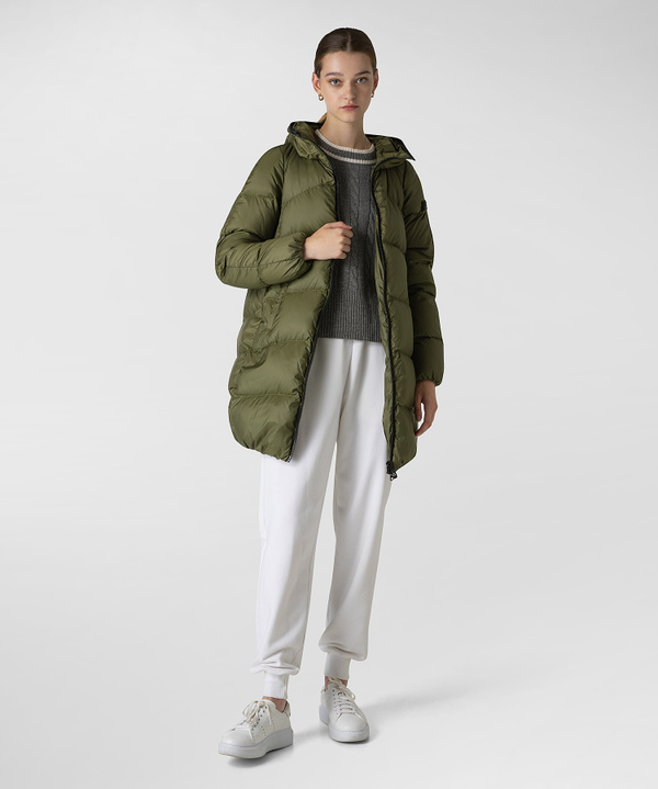 Long down jacket in recycled fabric - Peuterey