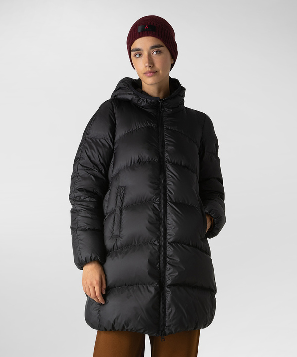 Lange Daunenjacke aus recyceltem Gewebe - Peuterey