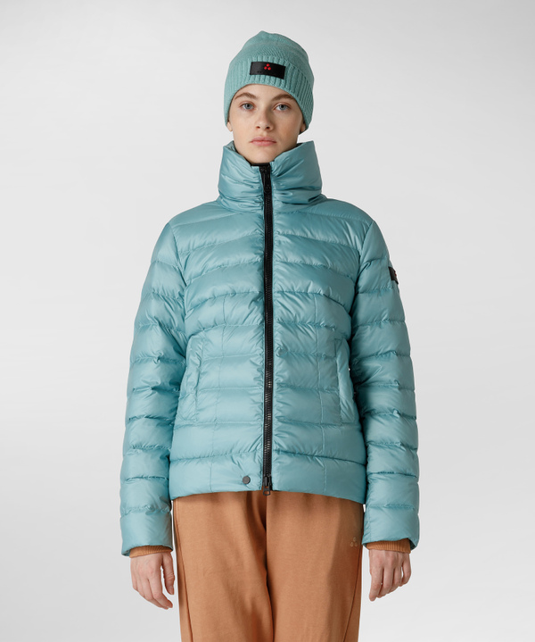 Womens Jackets Peuterey Jackets Peuterey Synthetic Down Jacket in Light Green Blue 