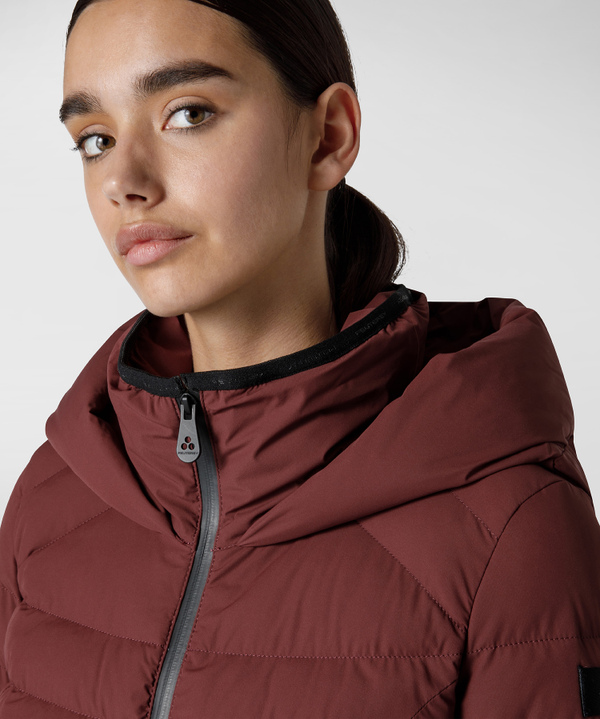 Comfortable down jacket in bi-stretch fabric - Peuterey