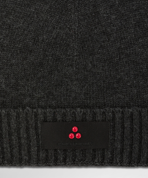 Wool blend tricot hat - Peuterey