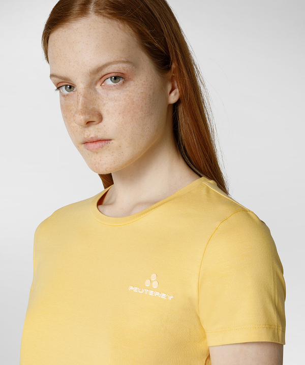 T-shirt with same-colour logo - Peuterey