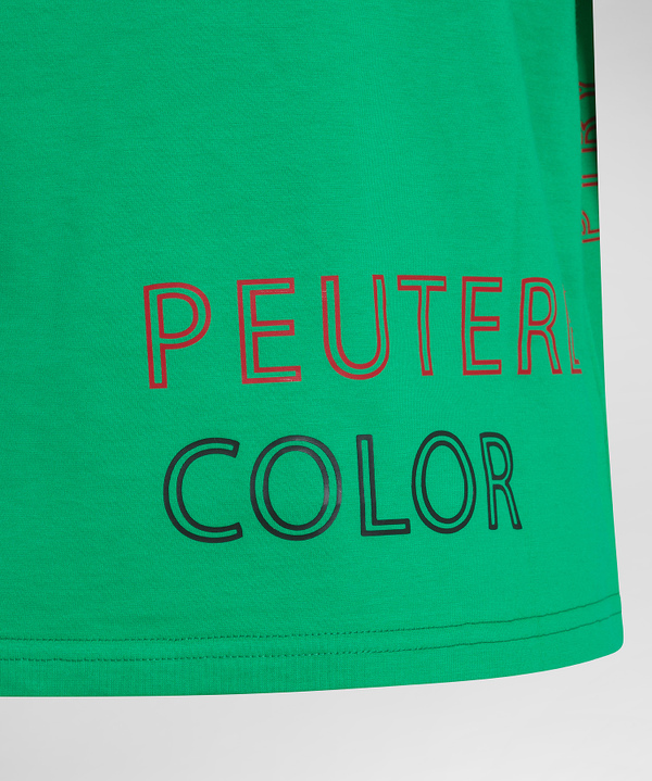 T-shirt mit gedrucktem Schriftzug - Peuterey