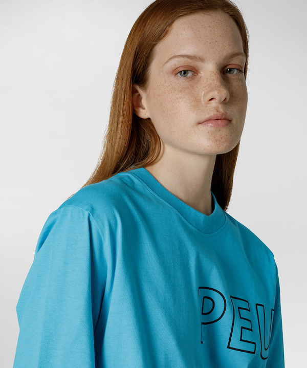 T-shirt with printed lettering - Peuterey