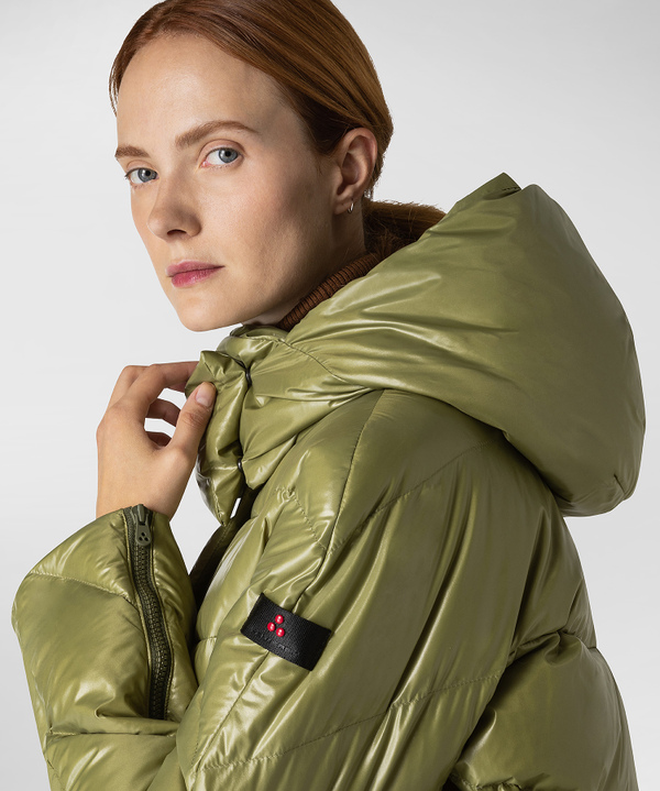 Eco-sustainable, shiny down jacket - Peuterey