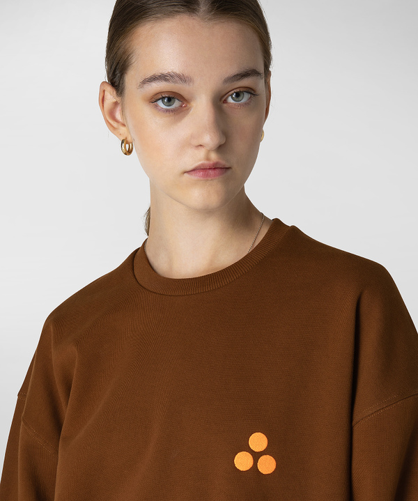 Colour block cotton sweatshirt - Peuterey
