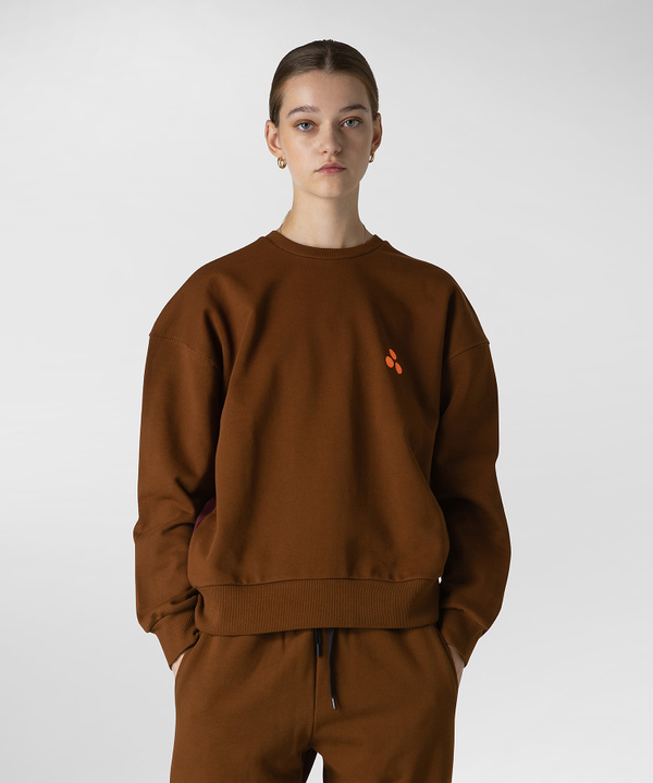 Colour block cotton sweatshirt - Peuterey