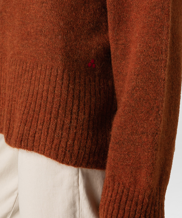 Maglia in tricot misto alpaca elasticizzata - Peuterey