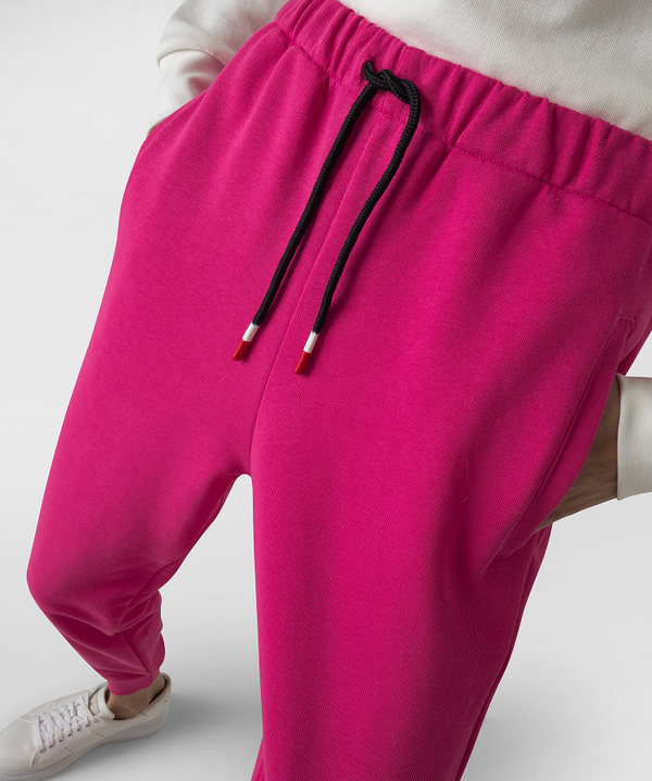 Pantaloni in felpa di cotone con filato biologico GOTS - Peuterey