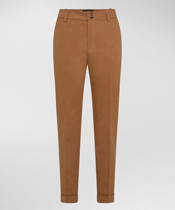 Pantaloni chino in gabardina di cotone stretch - Peuterey