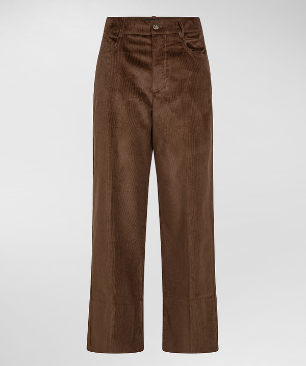 Flared velvet pants - Peuterey
