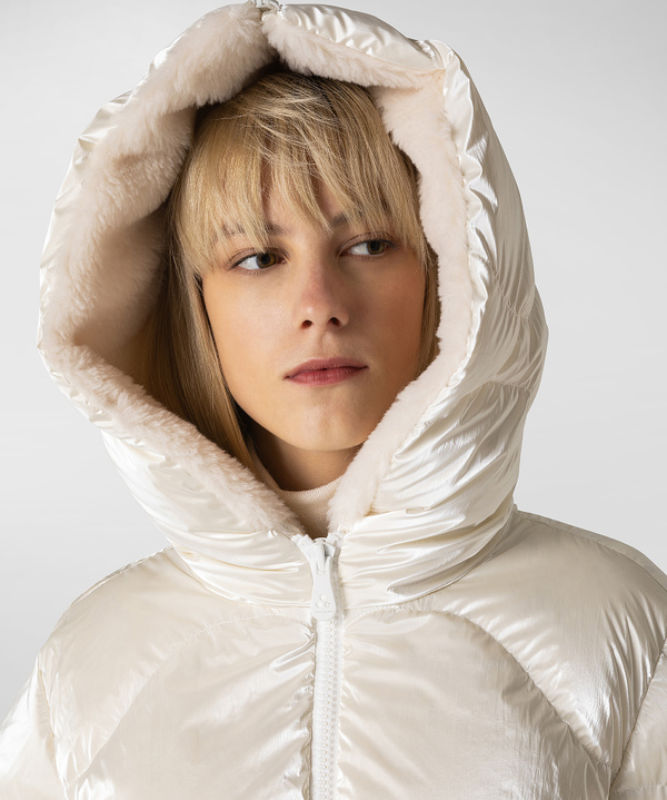 Quilted bomber with aviator-type hood - Peuterey
