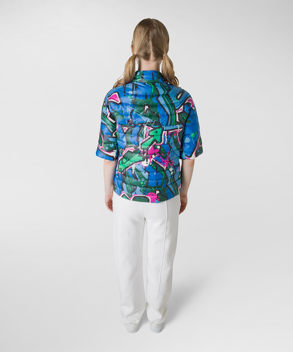 Kurze Daunenjacke aus 100% recyceltem Nylon - Peuterey
